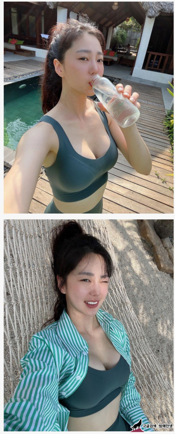 김가영 기상캐스터 크롭탑 슴 노출 img #1