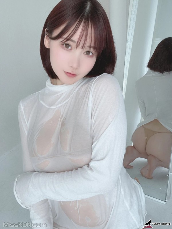 젖어서 속살 보이는 눈나 img #1