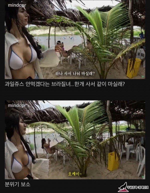 한국어 알려달라는 브라질녀와 데이트  img #7